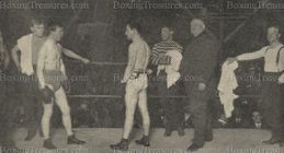 Battling Nelson vs. Jimmy Britt w/ Billy Jordan - Archive Print - 1905