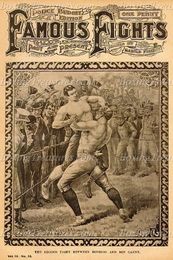 Bendigo Thompson vs. Ben Caunt II - Archive Print - 1838