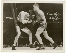 BILLY SOOSE vs. ERNIE VIGH Boxing Photograph