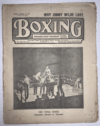 Boxing - 1900's-20's British Weekly Publication