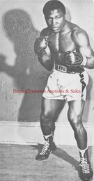 Boxing DICK TIGER Photograph MIDDLEWEIGHT CHAMPION HOF'er Nigeria