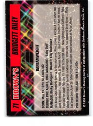 Bridgett Riley 1999 Brown's Boxing Card