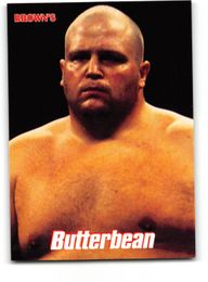Butterbean "Eric Esch" 1999 Brown's Boxing Card