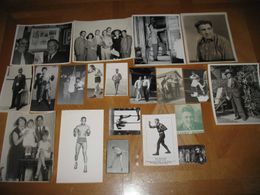 c. 1920s-50s Boxing LARGE VINTAGE PHOTO COLLECTION Of 20 Photographs 