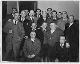 c. 1932 ARCHIE SEXTON & JOHNNY SHARPE & OTHERS Vintage Boxing Photograph