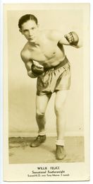 c. 1936 Boxing WILLIE FELICE Vintage Photograph BROOKLYN FEATHERWEIGHT