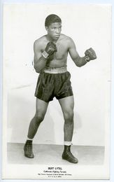 c. 1940s Boxing BERT LYTELL Vintage Photograph MIDDLEWEIGHT CONTENDER