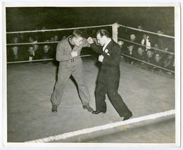 c. 1943 Boxing FREDDIE ARCHER Vintage Photograph NEWARK WELTERWEIGHT CONTENDER
