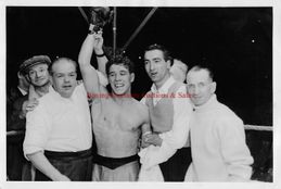 c. 1949 Boxing BILLY THOMPSON Vintage Photograph BRITISH LIGHTWEIGHT CONTENDER