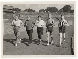 c. 1949 TERRY ALLEN Vintage Boxing Photograph