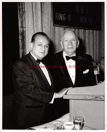 c. 1950s JOHNNY ADDIE Vintage Boxing Photograph RING 8 VETERAN BOXERS DINNER
