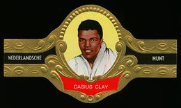 c. 1967 MUHAMMAD ALI Boxing Card / Cigar Band Large Version GREAT MEN AND TYRANTS (EX/MT+)