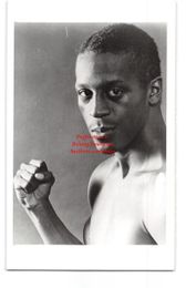 c. 1980s IRVING MITCHELL Vintage Boxing Photo FEATHERWEIGHT Lafayette, Louisiana