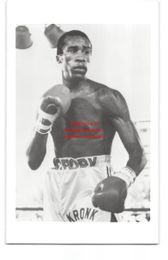 c. 1980s MILT McCRORY #3 Vintage Boxing Photo WELTERWEIGHT CHAMPION Detroit, MI