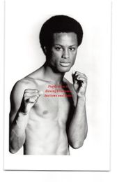 c. 1980s TONY MONTGOMERY Vintage Boxing Photograph JR. MIDDLEWEIGHT Dr. Detroit
