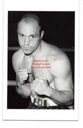 c. 1983 MIKE FISHER Vintage Boxing Photo LIGHT HEAVYWEIGHT East Orange, NJ