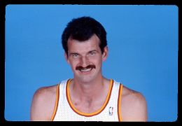 Chuck Nevitt - 1989-90 NBA Color Photo Slide - Houston Rockets