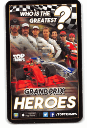 Daniel Ricciardo - 2016 Top Trumps "Grand Prix Heroes" Formula 1 Racing Card