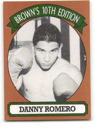 Danny Romero 1994 Brown's Boxing Card