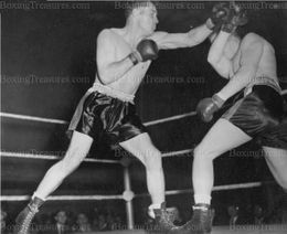 Dinny Powell vs. Joe Crickmar - Archive Photo - 1952