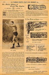 Edward "Kid" Carter - Boxing Archive Print - c. 1902