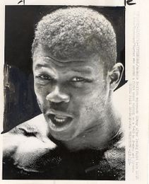 Emile Griffith Loses To Rubin "Hurricane" Carter - 1963 Vintage Boxing Photograph
