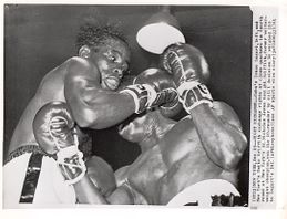 1962 Emile Griffith vs. Isaac Logart - Vintage Boxing Photograph