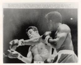 Emile Griffith vs. Manuel Gonzalez - 1965 Vintage Boxing Photograph