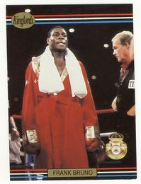 Frank Bruno - 1991 Ringlords Boxing Card #41 (Not Found in Factory Sets)