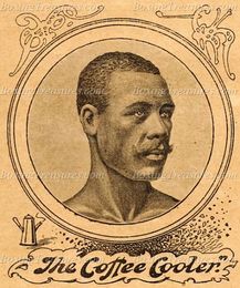 Frank Craig "The Harlem Coffee Cooler" - Boxing Archive Print - c. 1895