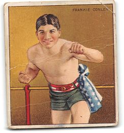 Frankie Conley - T-218 Tobacco Boxing Card Mecca Factory No. 649