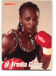 Fredia Gibbs 1999 Brown's Boxing Card