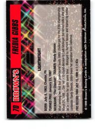 Fredia Gibbs 1999 Brown's Boxing Card Fredia Gibbs 1999 Brown's Boxing Card