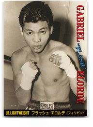 Gabriel Flash Elorde - 1996 Japan World Boxing Card
