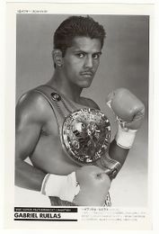 Gabriel Ruelas - c. 1995 Japan World Boxing Photo Card Premium