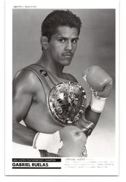 GABRIEL RUELAS Vintage c. 1995 Japan World Boxing Card Photo Premium #161