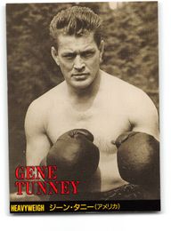 Gene Tunney - 1996 Japan World Boxing Card