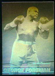George Foreman - 1992 Kayo - Gold Heavyweight Hologram Boxing Card