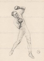 Georges Carpentier - Archive Print - c. 1917