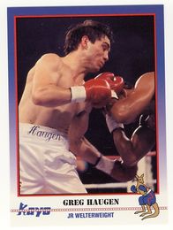 Greg Haugen - Kayo Boxing Card #112