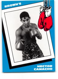 Hector Camacho 1990 Brown's Boxing Card