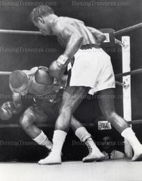 Isaac Logart vs. Duke Harris - Archive Print - 1956