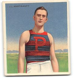 J.L. Hartranft - T-218 Sports Tobacco Card Mecca Factory No. 649