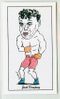 Jack Dempsey (white background) - 2000 W.R. Priddy Antiques "50 Fighting Champions" Boxing Card