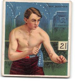 Jack Goodman - T-218 Tobacco Boxing Card Hassan Factory No. 649