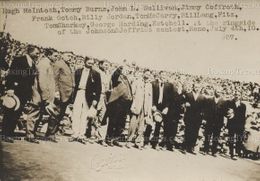 Jack Johnson vs. James J. Jeffries Celebrity Line-up - Archive Photo - 1910