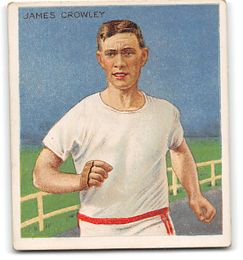 James Crowley - T-218 Sports Tobacco Card Mecca Factory No. 649