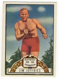 James J. Jeffries - 1951 Topps Ringside Boxing Card 