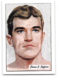 James Jeffries - 1999 JF Sporting Collectibles "World Heavyweight Boxing Champions" Boxing Card