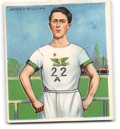 James P. Sullivan - T-218 Sports Tobacco Card Mecca Factory No. 649